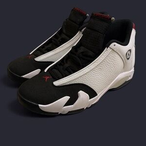 Jordan Retro Sneakers in Black and White